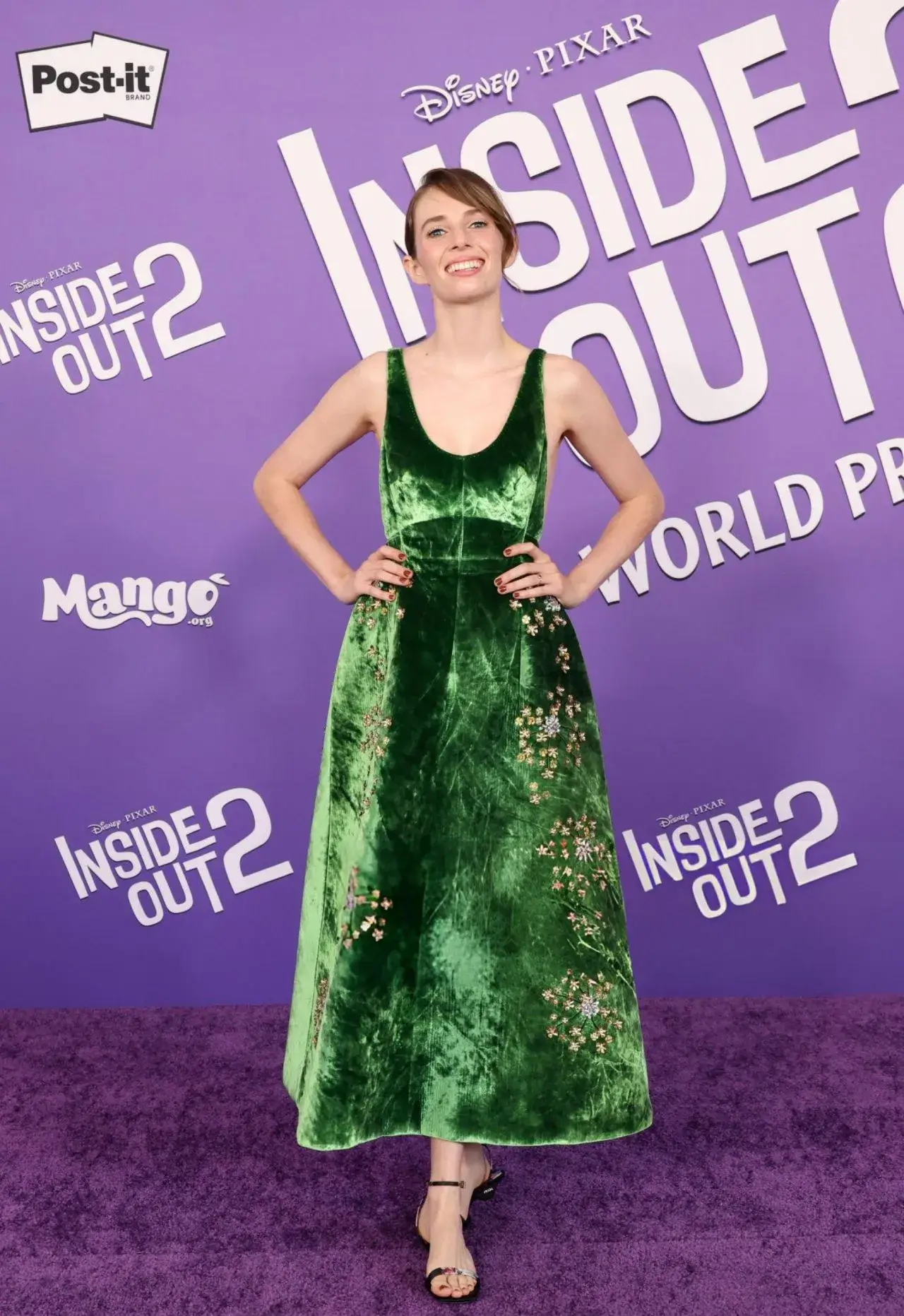 MAYA HAWKE AT INSIDE OUT 2 WORLD PREMIERE AT EL CAPITAN THEATRE IN HOLLYWOOD 8